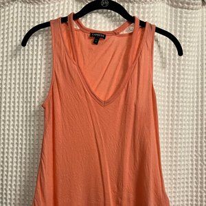 EXPRESS Coral Tank Top with Strap Design - XS